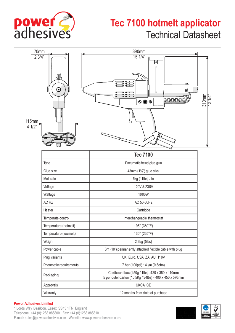 

Tec 7100 TDS

