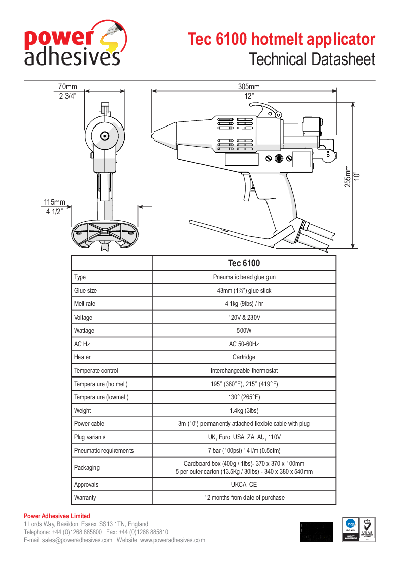 

Tec 6100 TDS

