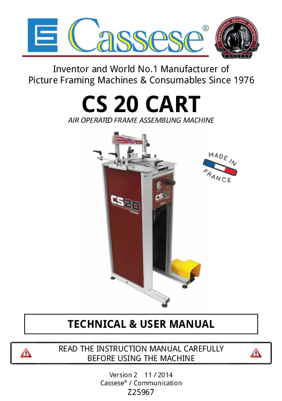 

MAN CS20 CART SITE

