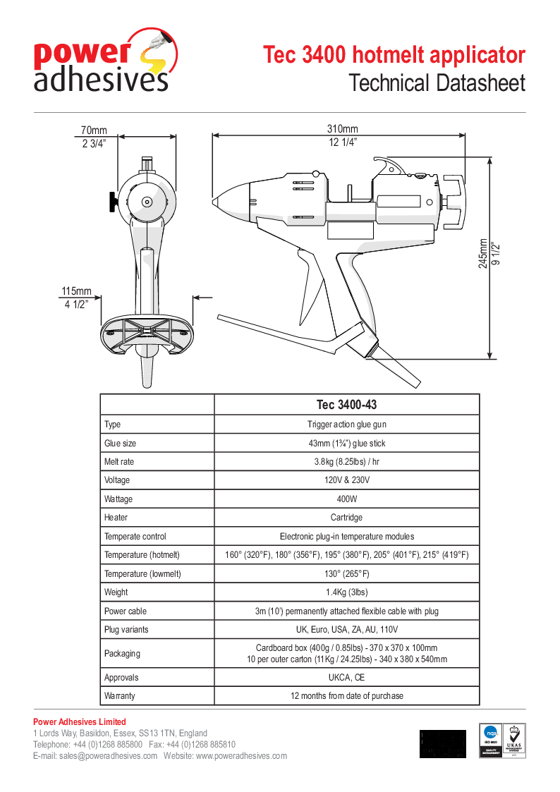 

Tec 3400 TDS

